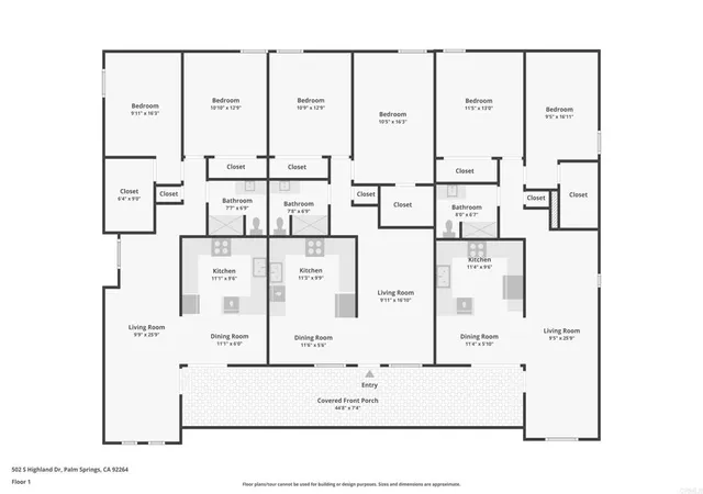 Photo 47 of Multi family home for sale at 502 S Highland Dr, Palm Springs, CA 92264 | MLS# NDP2608855 | Listing updated on 2026-09-23