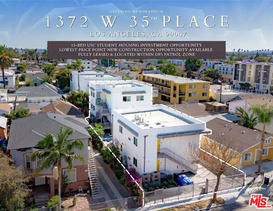 Photo 1 of Multi family home for sale at 1372 W 35th Place, Los Angeles, CA 90007 | MLS# 26990189 | Listing updated on 2026-10-19