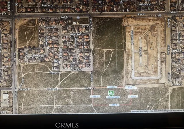 Photo 2 of Land for sale at 0 K4 Ave, Lancaster, CA 93535 | MLS# DW26208623 | Listing updated on 2026-09-25