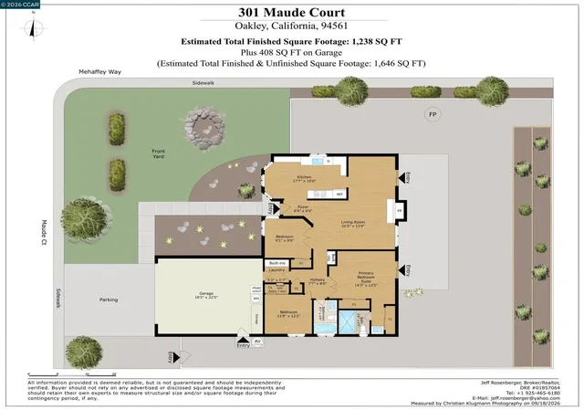 Photo 2 of Single family home for sale at 301 Maude Ct, Oakley, CA 94561 | MLS# 41149302 | Listing updated on 2026-10-07