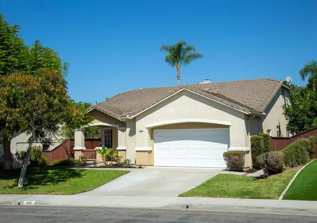 Photo 1 of Single family home for sale at 5001 Calle Arquero, Oceanside, CA 92057 | MLS# 260023392SD | Listing updated on 2026-09-29