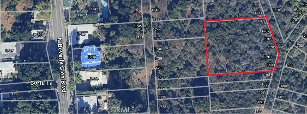 Photo 1 of Land for sale at 1689 N Wild Rose Ln, Los Angeles, CA 90077 | MLS# OC26207628 | Listing updated on 2026-10-18