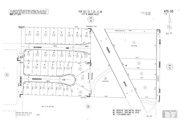 Photo 3 of Land for sale at 0 Sunday Dr, Moreno Valley, CA 92557 | MLS# AR26209455 | Listing updated on 2026-09-25