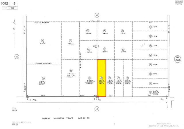 Photo 1 of Land for sale at 0 Ave P, Palmdale, CA 93591 | MLS# IV26210027 | Listing updated on 2026-10-08