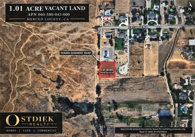 Photo 1 of Land for sale at 0 La Loma Rd, Merced, CA 95340 | MLS# MC26205907 | Listing updated on 2026-09-27