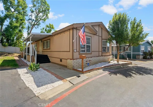 Photo 1 of Manufactured home for sale at 5815 E La Palma #49, Anaheim, CA 92807 | MLS# OC26211202 | Listing updated on 2026-09-30