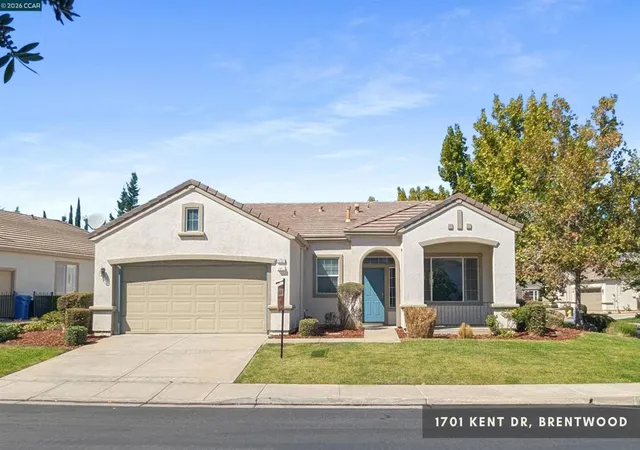 Photo 1 of Single family home for sale at 1701 Kent Dr, Brentwood, CA 94513 | MLS# 41149652 | Listing updated on 2026-10-09