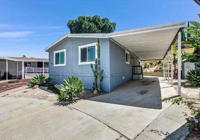 Manufactured home for sale at 12690 Jackson Hl Dr #25, El Cajon, CA 92021 | MLS# 260023717SD