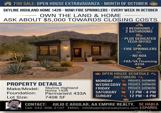 Photo 2 of Single family home for sale at 60071 Palm Oasis Ave, Palm Springs, CA 92262 | MLS# IG26212709 | Listing updated on 2026-10-11