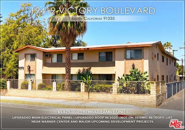 Photo 1 of Multi family home for sale at 19419 Victory Blvd, Reseda, CA 91335 | MLS# 26991759 | Listing updated on 2026-09-30