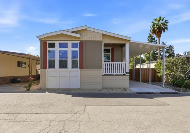 Photo 1 of Manufactured home for sale at 406 Los Encinos Ave #406, San Jose, CA 95134 | MLS# ML82063159 | Listing updated on 2026-10-09