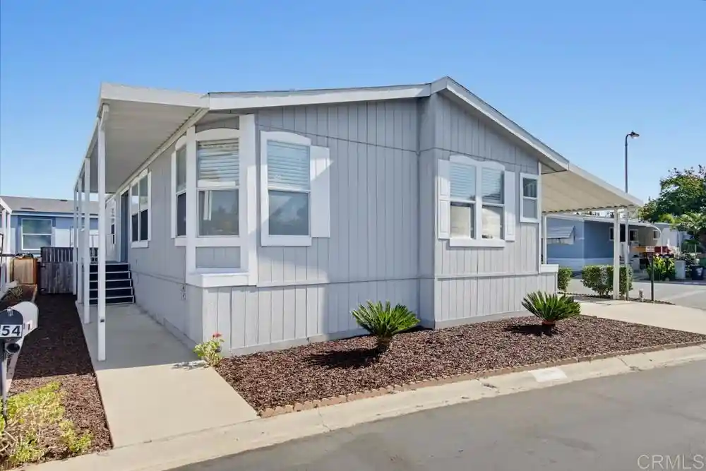Photo 1 of Manufactured home for sale at 1575 W Valley Pkwy #54, Escondido, CA 92029 | MLS# NDP2609135 | Listing updated on 2026-10-13