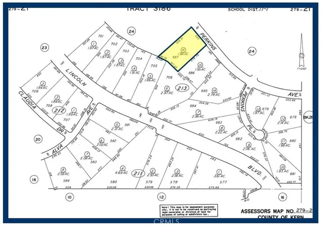 Photo 1 of Land for sale at 687 Lot Perkins Ave, California City, CA 93505 | MLS# HD26214142 | Listing updated on 2026-10-01