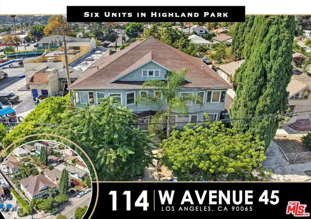 Multi family home for sale at 114 W Avenue 45, Los Angeles, CA 90065 | MLS# 26995721