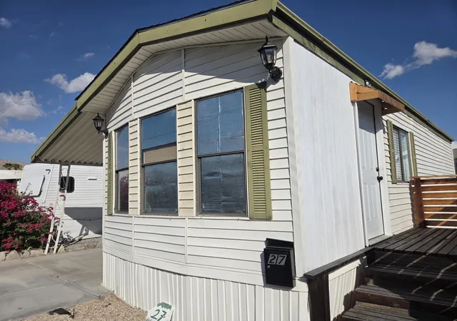 Photo 1 of Manufactured home for sale at 69530 Dillon Rd #27, Desert Hot Springs, CA 92241 | MLS# 219153616DA | Listing updated on 2026-10-02