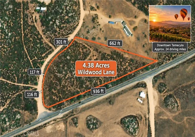 Photo 1 of Land for sale at 0 Wildwood Ln, Aguanga, CA 92536 | MLS# DW26214889 | Listing updated on 2026-10-03