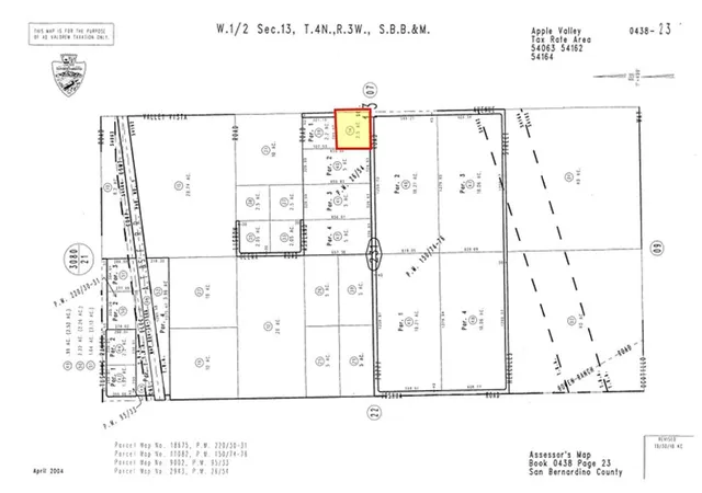 Photo 1 of Land for sale at 0 Valley Vista Ave, Apple Valley, CA 92308 | MLS# HD26216631 | Listing updated on 2026-10-05