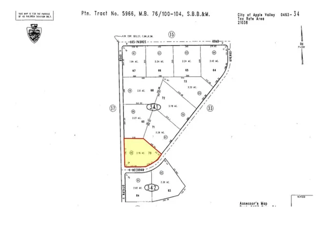 Photo 1 of Land for sale at 0 Navajo Rd, Apple Valley, CA 92307 | MLS# HD26216724 | Listing updated on 2026-10-05