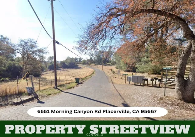Photo 3 of Land for sale at 6551 Morning Cyn, Placerville, CA 95667 | MLS# NP26217504 | Listing updated on 2026-10-07