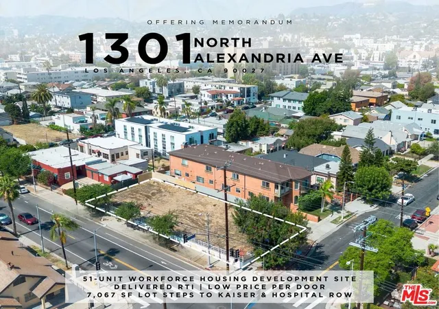Photo 1 of Land for sale at 1301 N Alexandria Ave, Los Angeles, CA 90027 | MLS# 26997241 | Listing updated on 2026-10-06