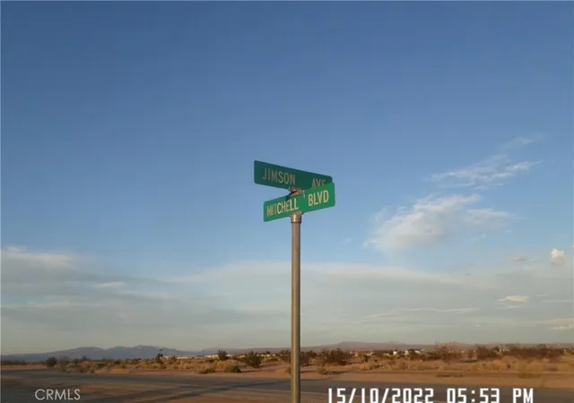 Photo 1 of Land for sale at 0 Jimson Ave, California City, CA 93505 | MLS# SR26217370 | Listing updated on 2026-10-06