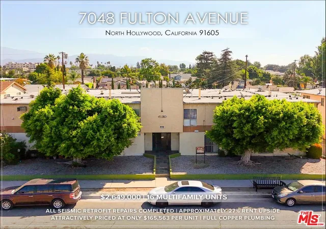 Multi family home for sale at 7048 Fulton Ave, North Hollywood, CA 91605 | MLS# 26994247