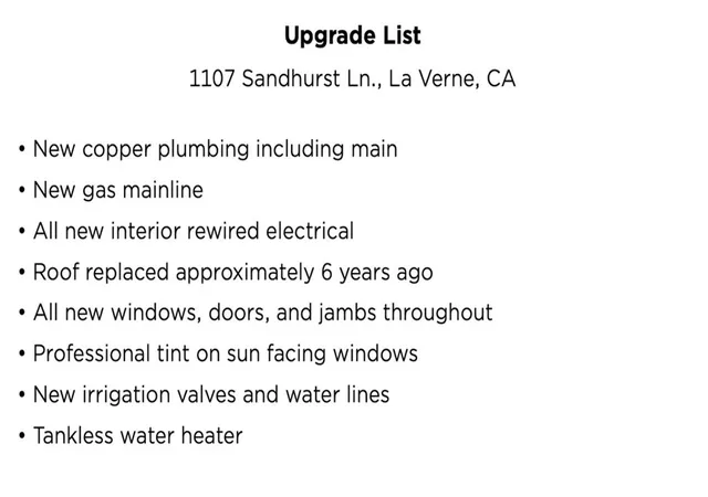 Photo 71 of Single family home for sale at 1107 Sandhurst Ln, La Verne, CA 91750 | MLS# CV26217366 | Listing updated on 2026-10-08
