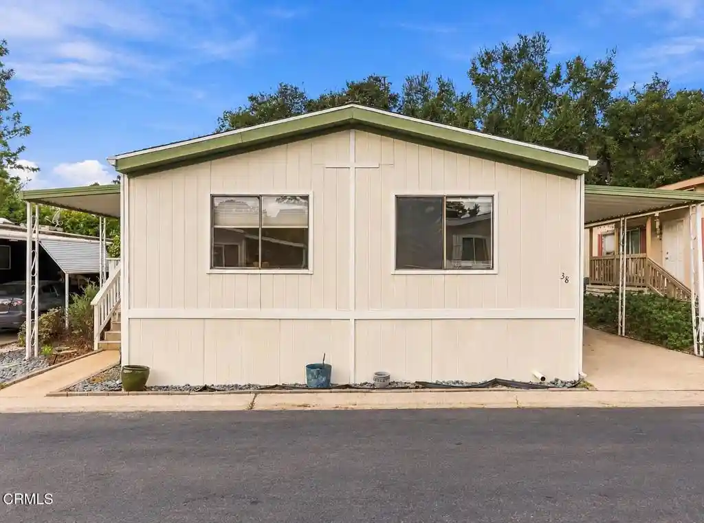 Photo 1 of Manufactured home for sale at 950 Woodland Ave #38, Ojai, CA 93023 | MLS# V1-39253 | Listing updated on 2026-10-14