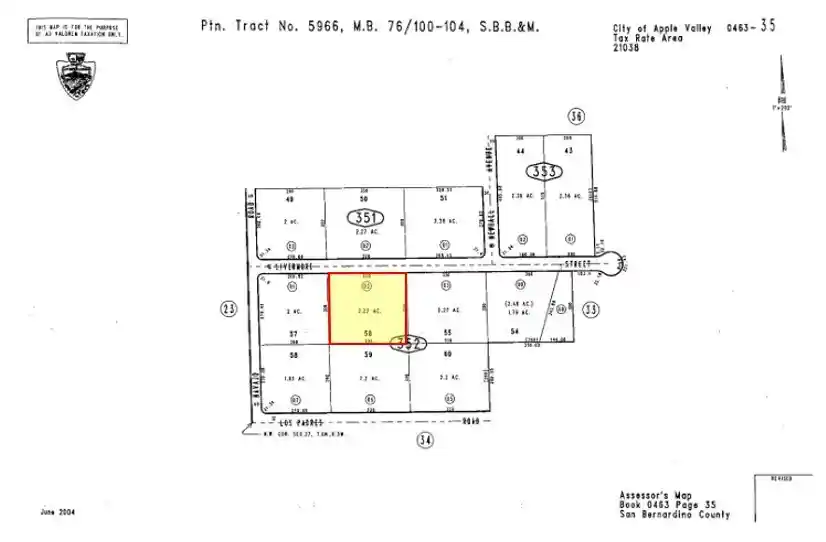 Photo 1 of Land for sale at 0 Livermore St, Apple Valley, CA 92307 | MLS# HD26223345 | Listing updated on 2026-10-14