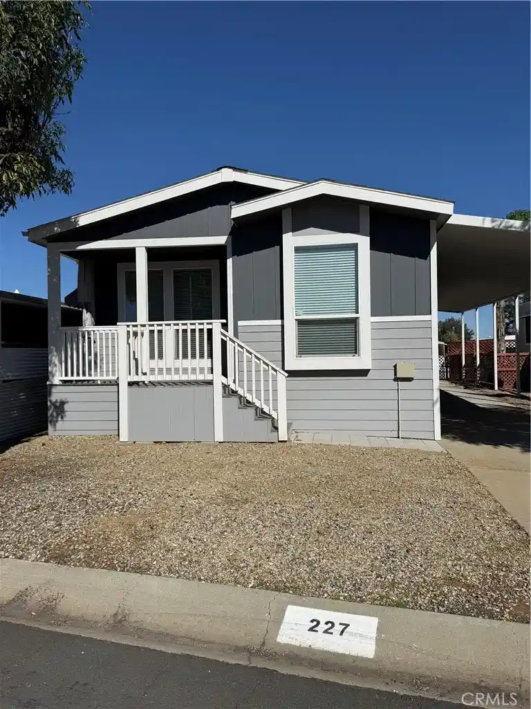Photo 1 of Manufactured home for sale at 27601 Sun City Blvd #227, Menifee, CA 92586 | MLS# SW26223339 | Listing updated on 2026-10-15