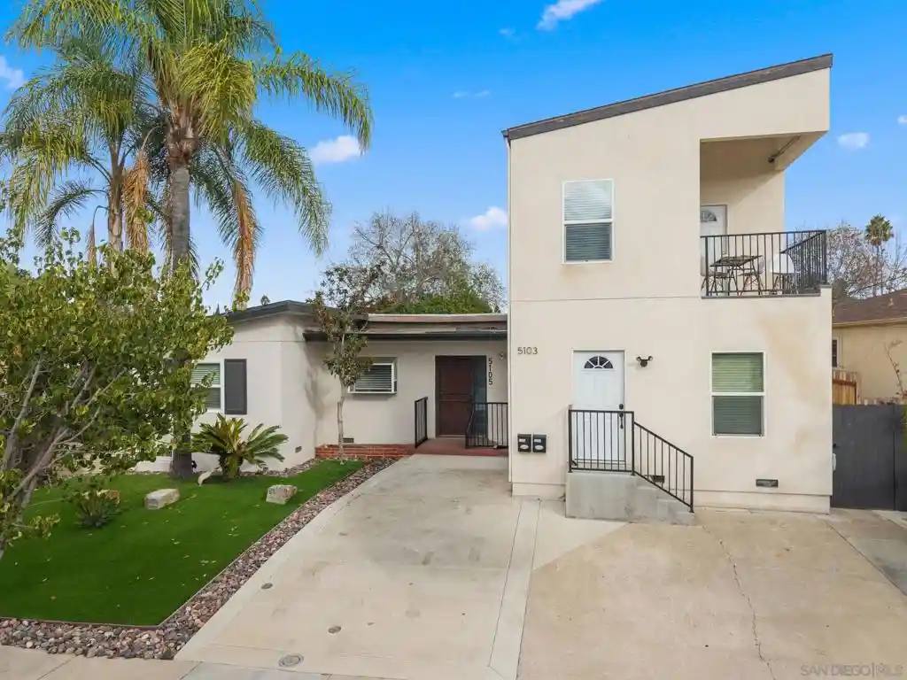Photo 1 of Multi family home for sale at 5103 05 Gary St, San Diego, CA 92115 | MLS# 260025006SD | Listing updated on 2026-10-16