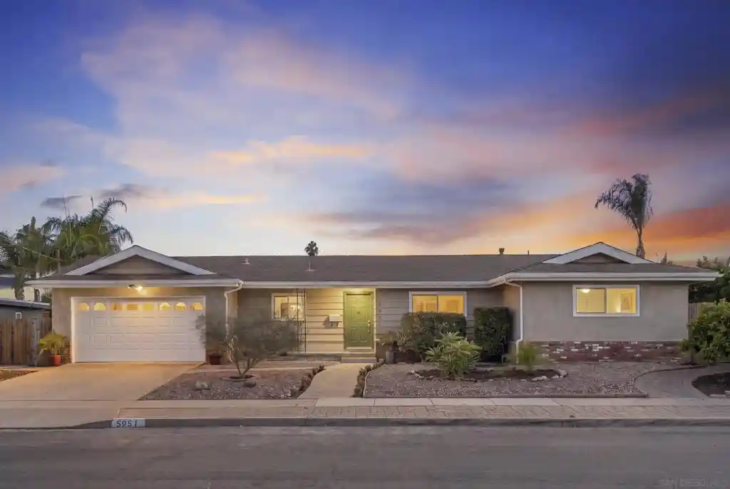 Photo 1 of Single family home for sale at 5951 Lomond Dr, San Diego, CA 92120 | MLS# 260025073SD | Listing updated on 2026-10-28
