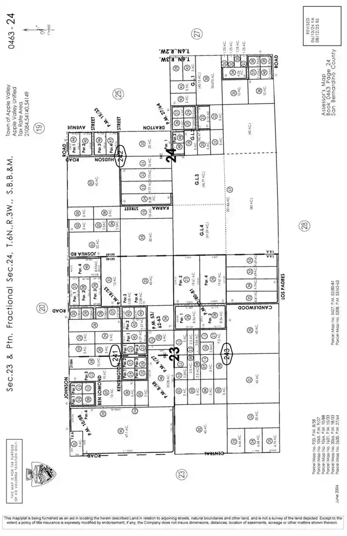 Photo 1 of Land for sale at 18645 Sycamore, Apple Valley, CA 92307 | MLS# HD26224684 | Listing updated on 2026-10-16