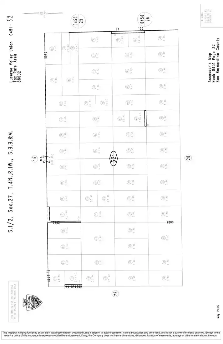 Photo 1 of Land for sale at 0 Custer, Lucerne Valley, CA 92356 | MLS# HD26224842 | Listing updated on 2026-10-16