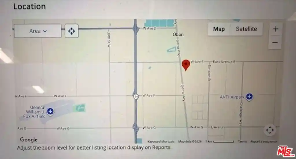 Photo 1 of Land for sale at 0 Cor Ave E4 8 Stw, Lancaster, CA 93535 | MLS# 26102773 | Listing updated on 2026-10-24