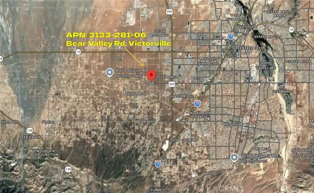 Photo 1 of Land for sale at 0 Bear Valley Rd, Victorville, CA 92392 | MLS# HD26225749 | Listing updated on 2026-10-25