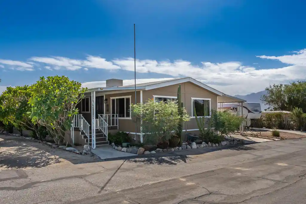 Photo 1 of Manufactured home for sale at 17625 Langlois Rd #43, Desert Hot Springs, CA 92241 | MLS# 219154567DA | Listing updated on 2026-10-31