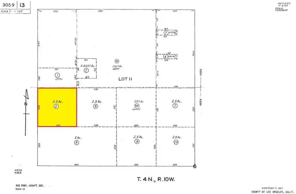 Land for sale at 0 E Ave Y 8, Littlerock, CA 93543 | MLS# IV26226200