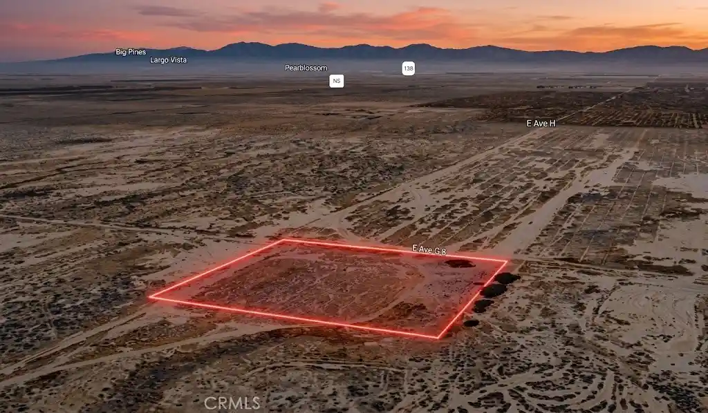 Photo 1 of Land for sale at 4501 E Ave G8, Lancaster, CA 93535 | MLS# SC26226220 | Listing updated on 2026-10-19