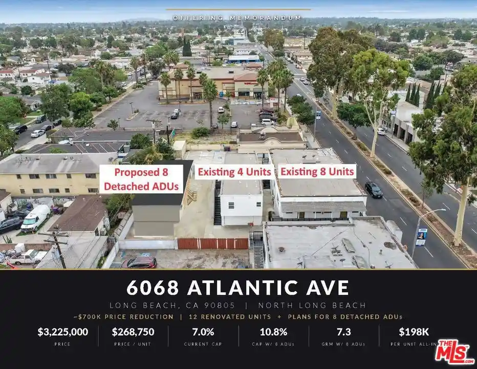 Multi family home for sale at 6068 Atlantic Ave, Long Beach, CA 90805 | MLS# 26103536