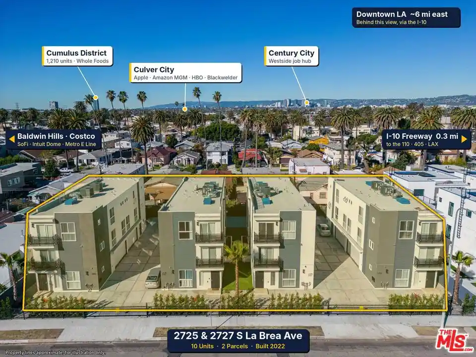 Multi family home for sale at 2727 S La Brea Ave, Los Angeles, CA 90016 | MLS# 26103757
