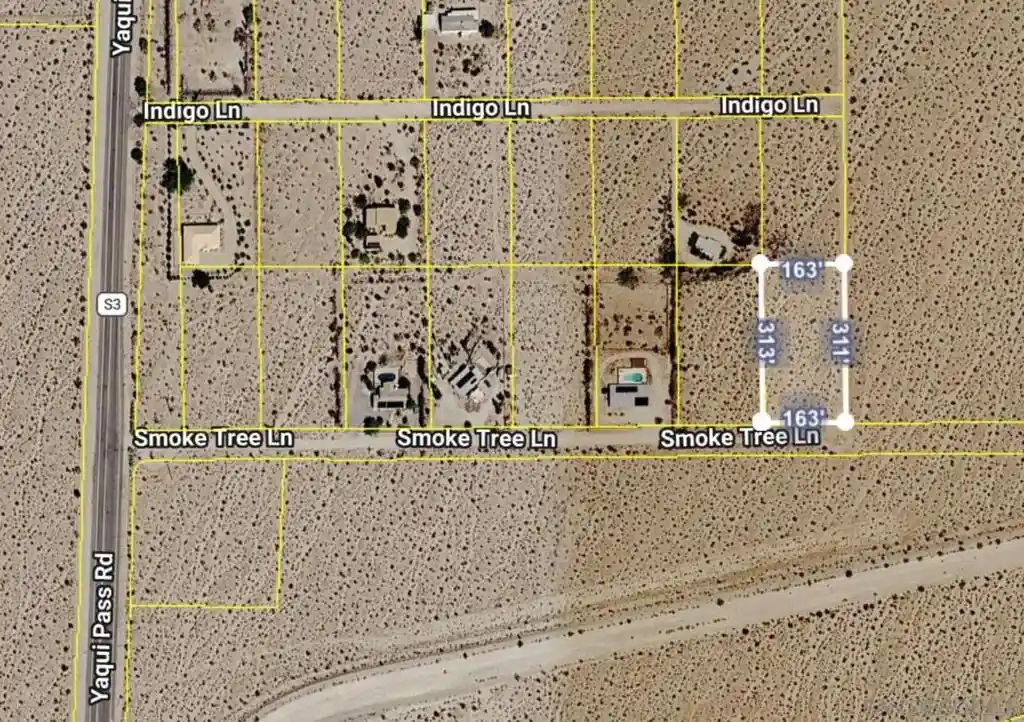 Photo 1 of Land for sale at Smoke Tree Ln, Borrego Springs, CA 92004 | MLS# 260025490SD | Listing updated on 2026-10-22