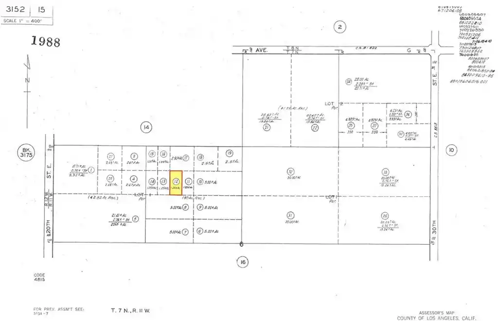 Photo 1 of Land for sale at 0 20th Street E, Lancaster, CA 93535 | MLS# IV26229513 | Listing updated on 2026-10-23