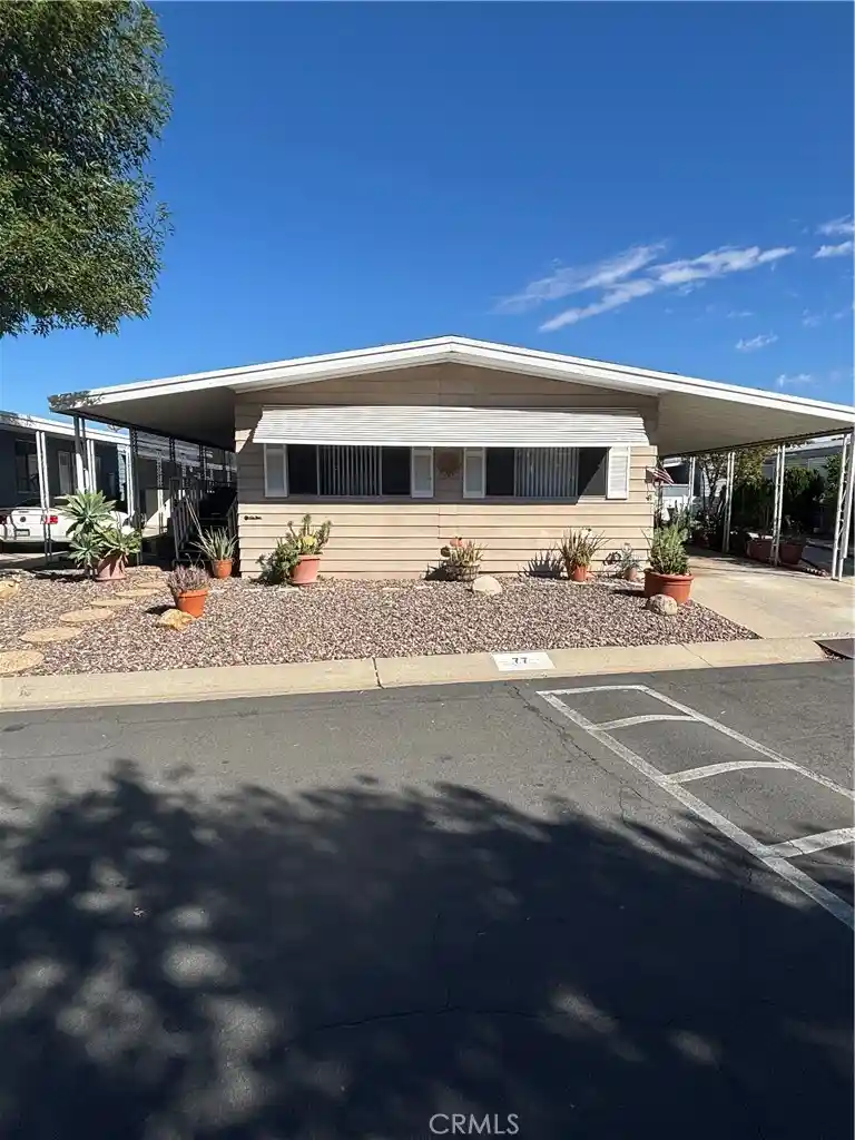Manufactured home for sale at 27601 Sun City Blvd #77, Menifee, CA 92586 | MLS# SW26227299