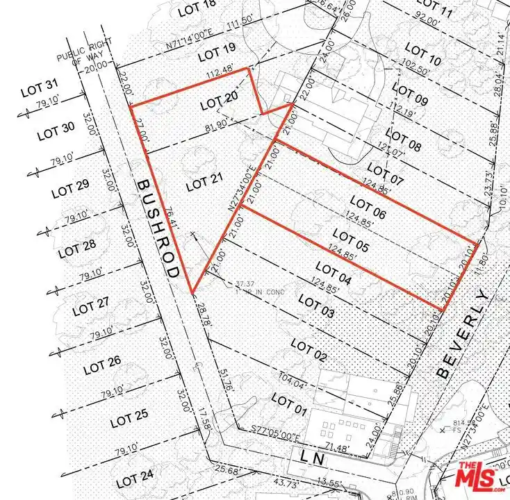 Photo 1 of Land for sale at 2312 N Bushrod Ln, Los Angeles, CA 90077 | MLS# 26104284 | Listing updated on 2026-10-23
