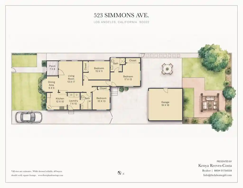 Single family home for sale at 523 Simmons Ave, Los Angeles, CA 90022 | MLS# 26104126
