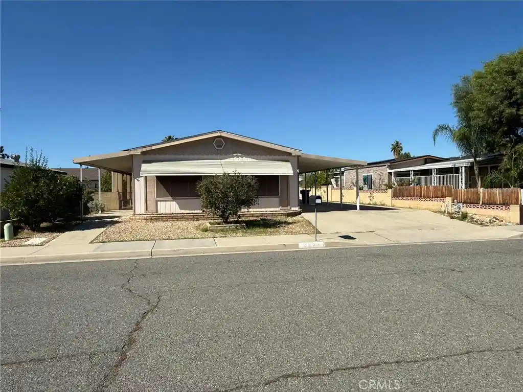 Photo 1 of Manufactured home for sale at 217 Flora Vista, San Jacinto, CA 92582 | MLS# SW26230890 | Listing updated on 2026-10-31