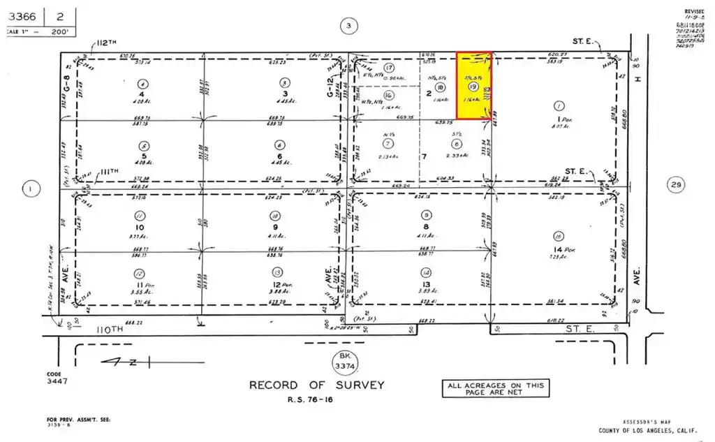 Land for sale at 0 E Ave H, Lancaster, CA 93535 | MLS# IV26232463