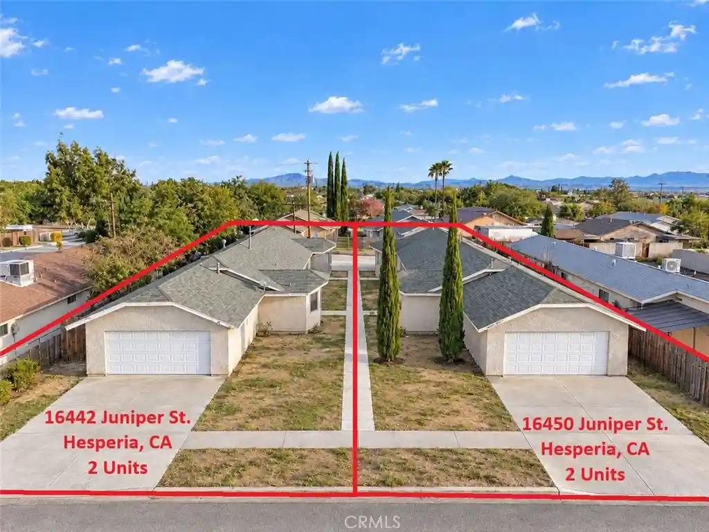Photo 1 of Multi family home for sale at 16450 Juniper, Hesperia, CA 92345 | MLS# IG26232536 | Listing updated on 2026-10-29
