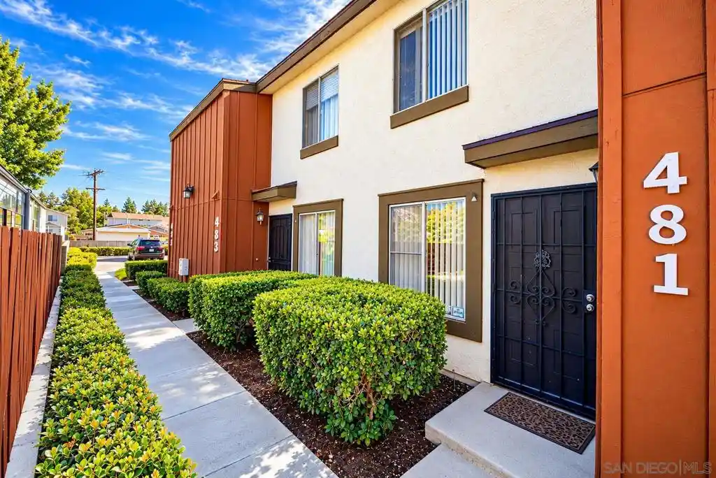 Photo 1 of Townhouse for sale at 481 S Lincoln Ave, El Cajon, CA 92020 | MLS# 260025824SD | Listing updated on 2026-10-28